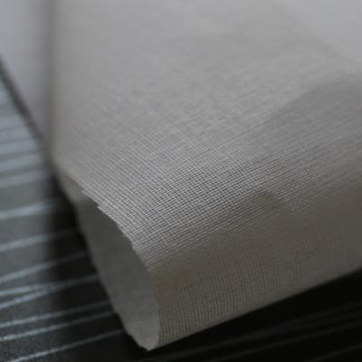 China 8301H High Quality Water Soluble Fusible Fusing Shirt Collar Interlining Interlining for sale