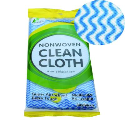 China Sustainable over 19 years factory China manufacturer spunlace nonwoven multi-purpose household kitchen disposable wholesale dish cloth for sale