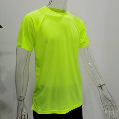 China Yellow White White Anti-wrinkle Fluorescence Bird Dry Fit T Shirt For Men for sale