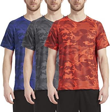 China Custom Wholesale QUICK DRY Lightweight Men's Camouflage Print T-Shirt for sale