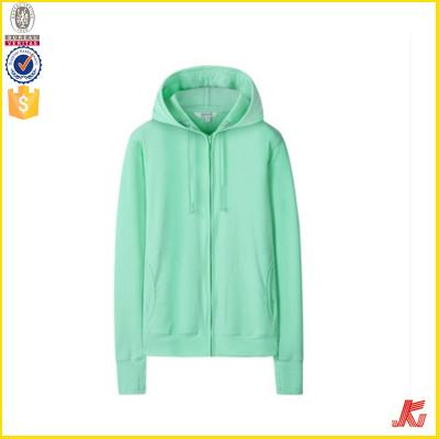 China Anti-pilling New Custom Logo Design Cotton Fleece Pullover Hoodies Women Wholesale Cheap Mint Green Hoody for sale