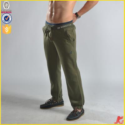 China Anti-pilling men's fleece jogging pants for sale