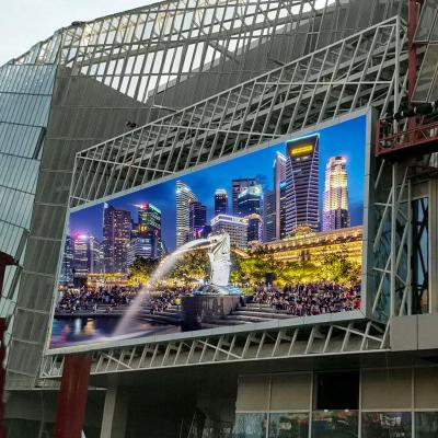 China P3.076 Digital Outdoor Banner Splicing Screen Led Waterproof Outdoor Led Screen Display for sale