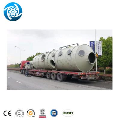 China Water Treament HF SO2 Ammonia Gases Wet Scrubber System For Reactor for sale