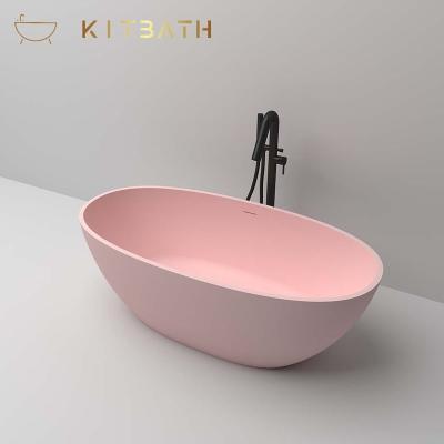 China High Quality Transparent Eco-friendly Resin Modern Bath Stone Kitbath Freestanding Tubs and Showers for Hotel and Home Bathtub Supplier for sale