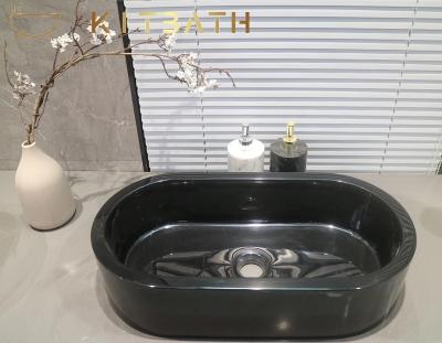 China One-piece portable artificial stone solid outdoor basin for washroom and bathroom for sale