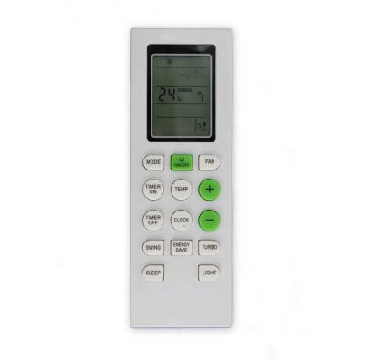 China Use for NEW Blue ABS and Silicone LED Display 14 Keys LED Display 14 Key Air Conditioner ES-AC076 Star Keypad AC IR Digital Illuminated Remote Controller for sale