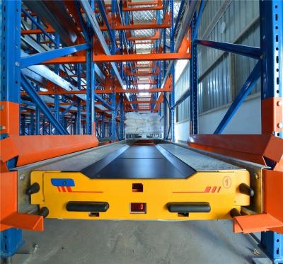 China Corrosion Protection Warehouse Storage Radio Shuttle Rack System for sale