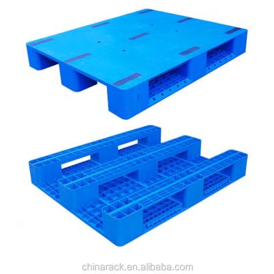 China Double Faced Heavy Duty Euro HDPE Plastic Pallet for sale