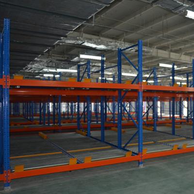 China Industrial Corrosion Protection Factory Price Gravity Flow Rack Racking System for sale