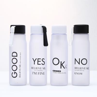 China Best New Novelty OEM Drink Bottle Water Customizable Style With Interesting Design Fashion 600ml Plastic Water Bottle for sale