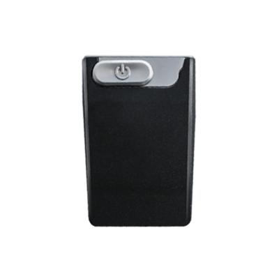 China Mini Card Rechargeable Ultra-thin Black USB Charged Electric Lighter for sale