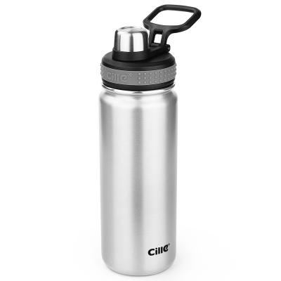 China Custom high quality color fashion outdoor sport water bottle stainless steel sports eco-friendly water bottle viable for sale