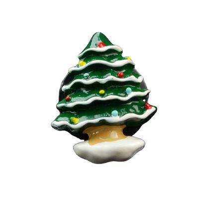 China 2021 New 3D Cartoon Christmas Decorations Plastic Decorations For Cars For Led With Decorate Car Air for sale