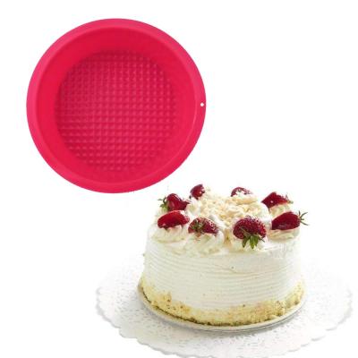 China Round Disposable Kitchen Tool Silicone Cake Mold Baking Mold for sale