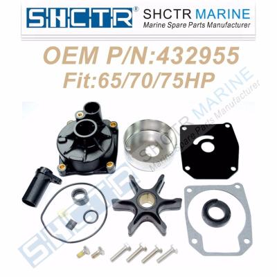 China Outboard Engine OEM Water Pump & Impeller Kit for Johnson Evinrude OMC 432955 18-3389 60/65/70/75HP for sale