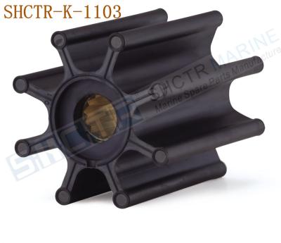 China Neoprene OEM Flexible Impeller for  Jabsco 17018-0001B , CEF 500177 for sale