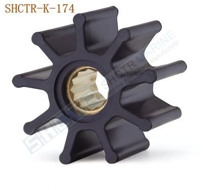 China Neoprene OEM Flexible Impeller for  Jabsco 836-0001 , CEF 500105 500135 for sale