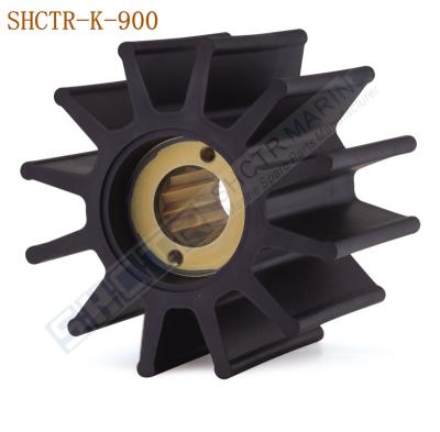 China Neoprene OEM Flexible Impeller for  Kashiyama SP-900 ,DJ Pump 09-43-1201 for sale