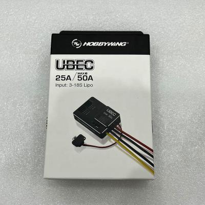 China External Hobbywing UBEC 25A HV Voltage Regulator Module Step Down BEC Support: Lithium Battery 3-18S UBEC 25A HV for sale