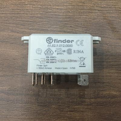 China Sealed Finder Relay 66.82.9.012 .0000 DPDT 30A-NO/10A-NC new and original 12VDC condition for sale