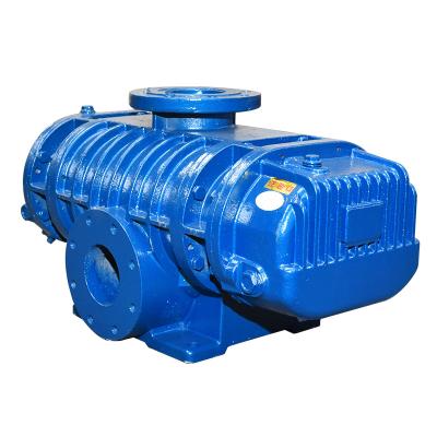 China Pneumatic sewage treatment conveying aeration and oxygenatio high pressure high power aquaculture sewage treatment blower three leaf blower pneumatic conveying for sale