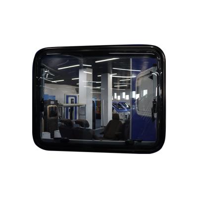 China Factory supply wind and rain discount price 400*700mm teardrop camping trailer windows rv accessories rv windows shelter for sale