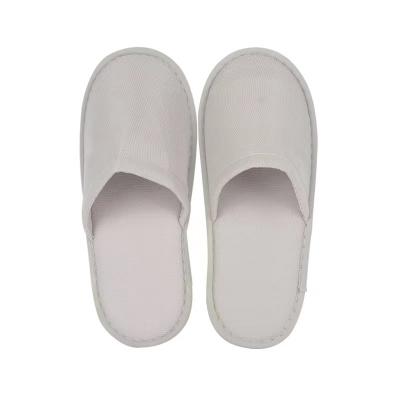 China OEM Logo Personalized Wholesale Luxury Disposable Lightweight Custom Cheap White Washable Hotel Slippers for sale