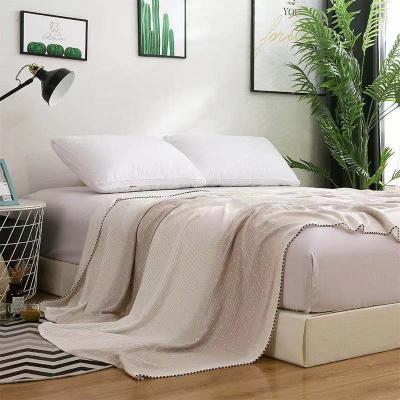 China 2021 Newest Style Super Soft Summer Towel Cooling Bedding Cooling Bamboo Blanket for sale