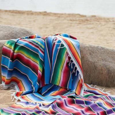 China Beach Nondisposable Cotton Yoga Supply Manufacturer Outdoor Mexican Falsa Blanket for sale