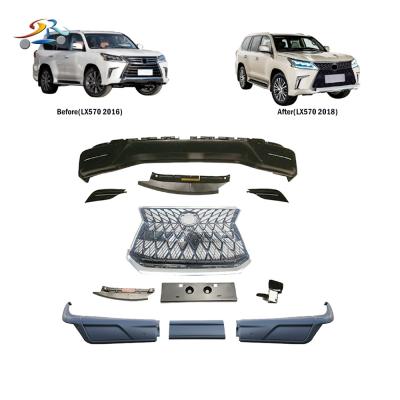 China Good quality 2016-2018 TRD SPORT lx570 plastic bodykit for sale