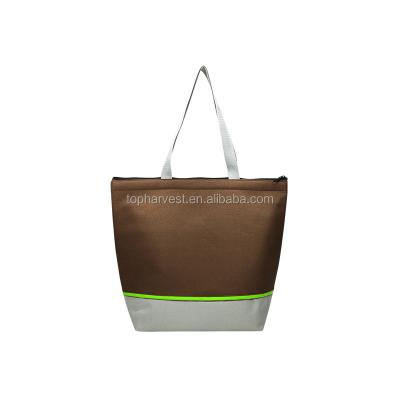 China Wholesale Wine Thermal Tote Lunch Food Cube Bottle Custom Prevent Carry Ice Cream Cooler Bag Insulated Carry Ice Cream Cooler Bag for sale