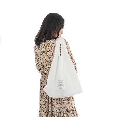 China 2021 New Fashion Women's Folding Reusable Folding Bag Eco Travel Cotton Multifunctional Shopping Bag for sale