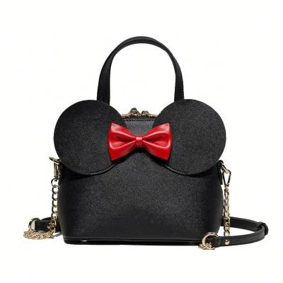 China Fashoion Minnie Cartoon PU Shell Bag Lady Leisure Shoulder Bag Women Handbag Shoulder Cross-body Bag for sale