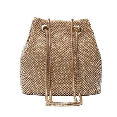 China High Quality Ladies Diamond Bucket Shoulder Crossbody Bag Smart Daily Hot Sale Fashion for sale