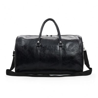 China Asb-001 Fashion Custom Leather Men's Travel Duffle Gym Bag Waterproof Sport Large For Women Gym Custom Bag for sale