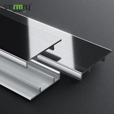 China Modern Drop Shipping Free Sample Skirting Skirting Stainless Steel Decor Skirting Floor Wall Ceiling Edged Lines Skirting Skirting for sale