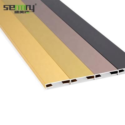 China Modern High Quality Metal Aluminum Corner U Shape Modeling Line Tile Trim Ceramic Tile Edge Aluminum Trim for sale