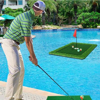 China GRASS Factory Custom Floating Golf Suit Swimming Pool Golf Floating Mat for sale