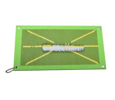 China MatGolf Training Mat Manufacturer Mini Golf Rubber Anti-Slip Trajectory Display Practice Anti-Slip Hitting Mat Golf Swing Trainer Pra for sale