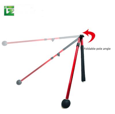 China Aluminum the latest design of golf practice scope training tools can be bent golf practice swing training stick for sale