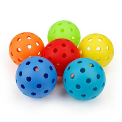 China Quality and 26 Hole 40 Hole Indoor and Outdoor Durable LOKI Custom High USAPA Approve Pickleball Balls ZG-PK074 for sale