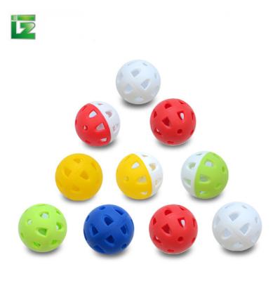 China Two Color EVA Waisui Golf Soft Elastic Indoor Practice Ball Practice Ball Hitting Resistance Dive Ball 42mm for sale