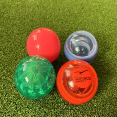 China Customized Printed High Quality Logo Park Golf Ball Golf Game Ball ZG-BSG003 for sale