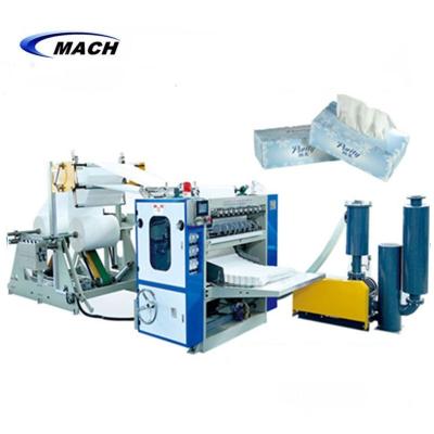 China Factory CE Box Drawing Type Automatic Facial Paper Tissue Making Machine for sale