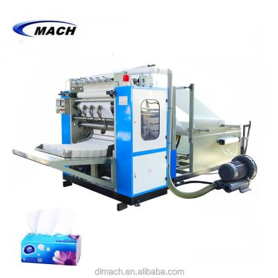 China Factory Automatic CE V Fold Type Interfold Facial Tissue Paper Making Machine Price for sale