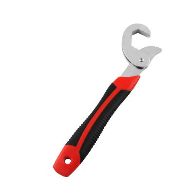 China Multifunctional Carbon Steel Universal Wrench Pliers For Pipe Bathroom Dual Head Universal Wrench for sale