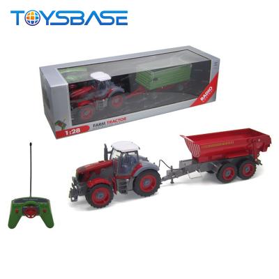 China The most RC hobby products! 1:28 4 Channels R/C Farm Tractor RC Toys , RC Car for sale