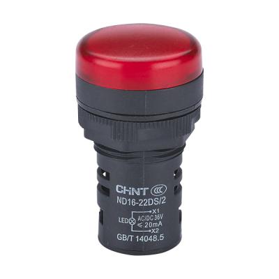 China Other Chint Flicker ND16-22B/2 6~380V Red Yellow Green Led Indicator Light for sale