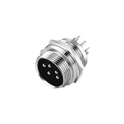 China Electrical Connection K Type GX12 5A 125V 2 3 4 5 6 7 Single Core 12mm Metal Aviation Male Plug for sale